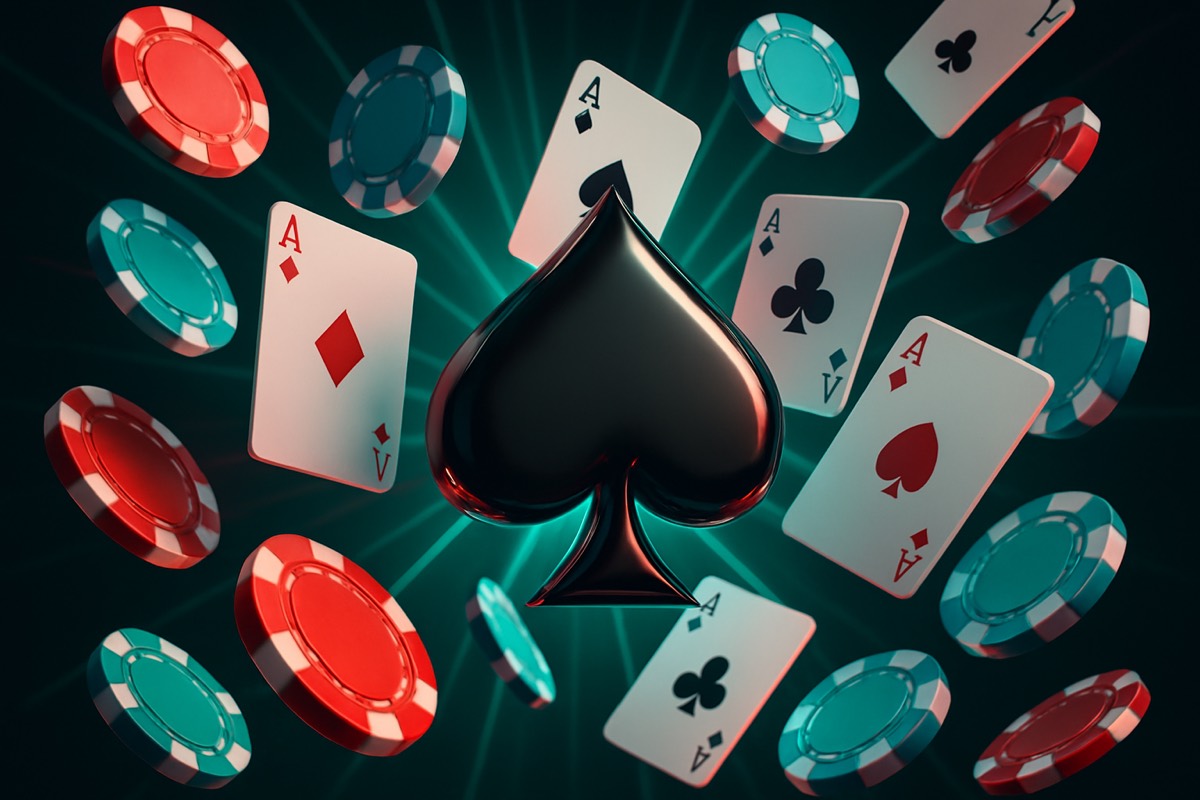 Bettilt Casino Türkiye chips ve kart kompozisyonu